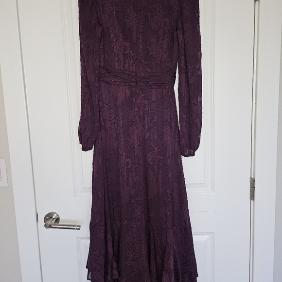 Deep purple cocktail dress - Picture 2 of 8